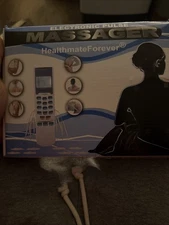 HealthmateForever Electronic Pulse Massager Muscle Stimulator Pain Relief Device