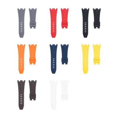 28mm Rubber Strap Watch Band Fits Audemars Piguet Royal Oak Offshore 26470 26480