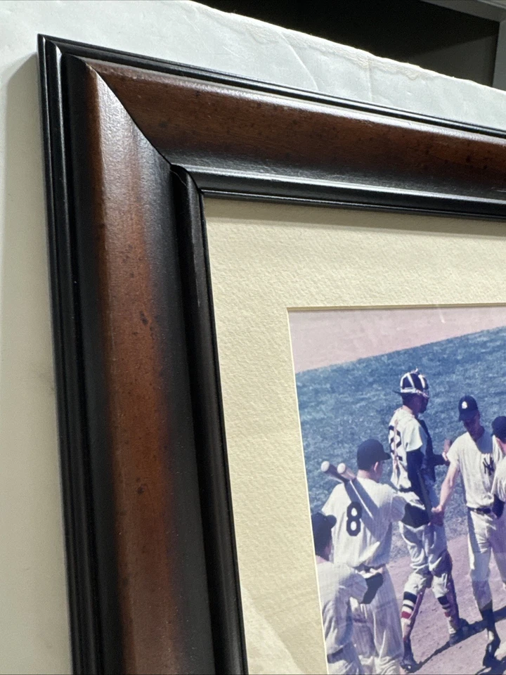 Foto a color de béisbol vintage 2001 enmarcada de Roger Maris New York Yankees Foto 4 de 4