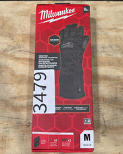 Milwaukee M700b-21 Heated Winter Gloves Kit Hexon Heat Technology Size M
