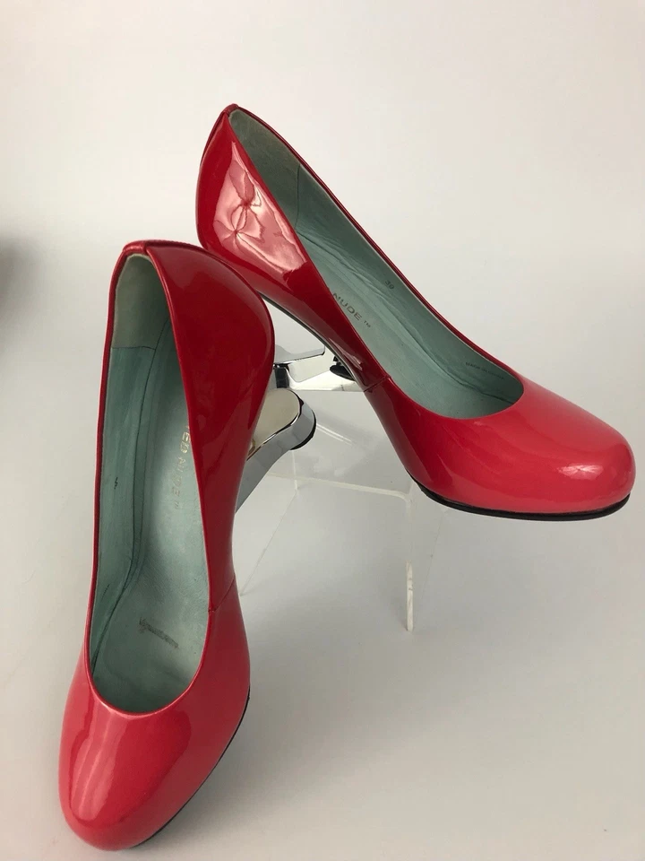 Zapatos para mujer United Nude Eamz Pump frambuesa fade charol talla 39 EE. UU. 8,5 Foto 3 de 4