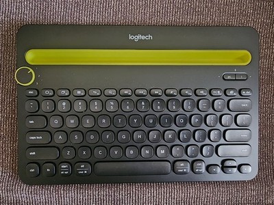 Logitech K480 Wireless Multi-Device Keyboard, Bluetooth for Windows macOS iPadOS
