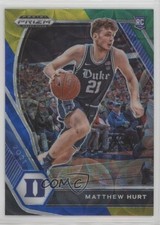 2021 Panini Prizm Draft Picks Choice Blue Yellow & Green Matt Hurt Matthew 00gy