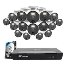 Swann Master Series 16-Camera 4K HD NVR Security System PoE SONVK-1676816-US
