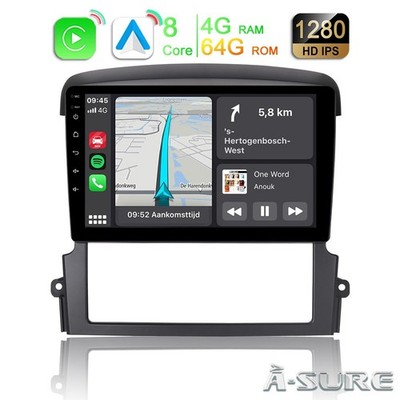 4+64G Android 15 Autoradio CarPlay 8-Core Navi Für KIA Sorento I	JC 2007-2008