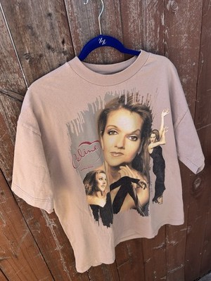 Vintage Celine Dion Lets Talk About Love 1999 World Tour Shirt