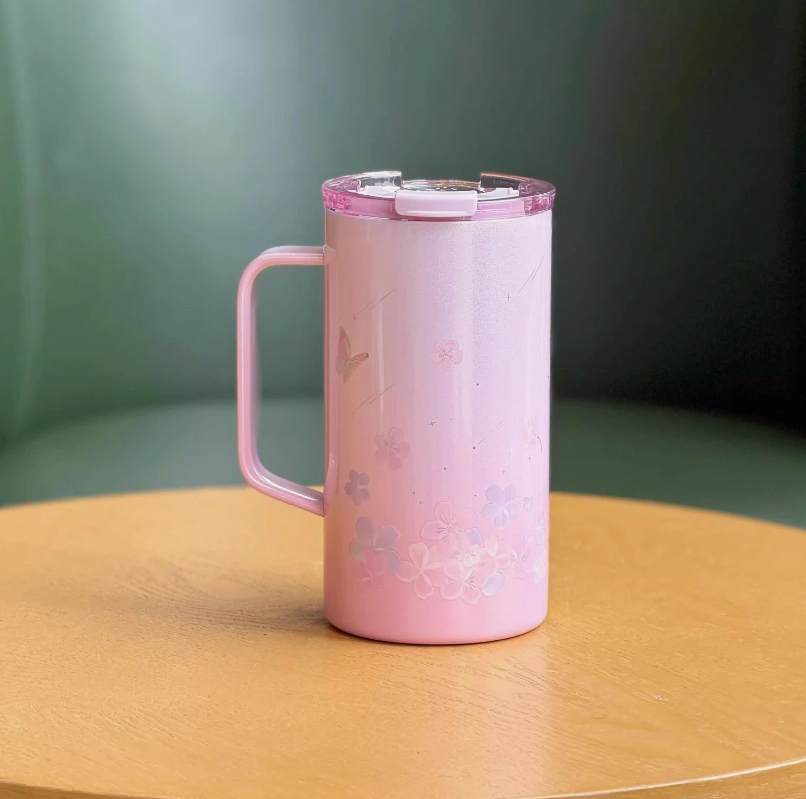 NEW Starbucks 2026 China Twilight Sakura Pink Purple Thermos Cup