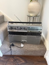 Sharp GF-555 Boombox Ghetto Blaster Vintage Radio Cassette - Spares / Repairs