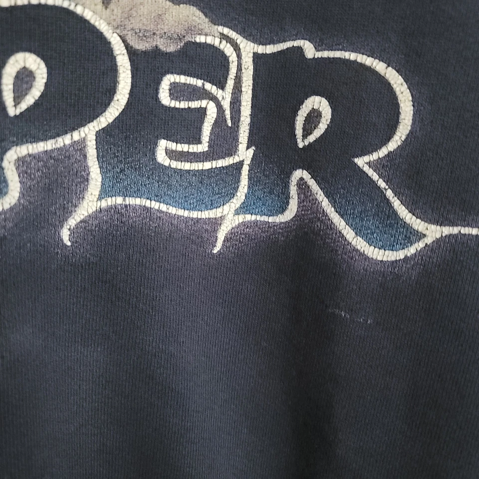 Sudadera De Colección Años 90 1994 Casper Película Promo Azul Rara Adulto Grande Foto 2 de 4