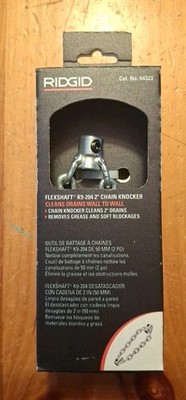 64323 K9-204 Flexshaft Knocker, 5/16'' Cable, 2'' Pipe, 2 Chain