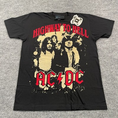 NWT Vintage 2005 AC/DC X  HOUSE-OF-THE-GODS Highway-To-Hell Shirt Large 21x29