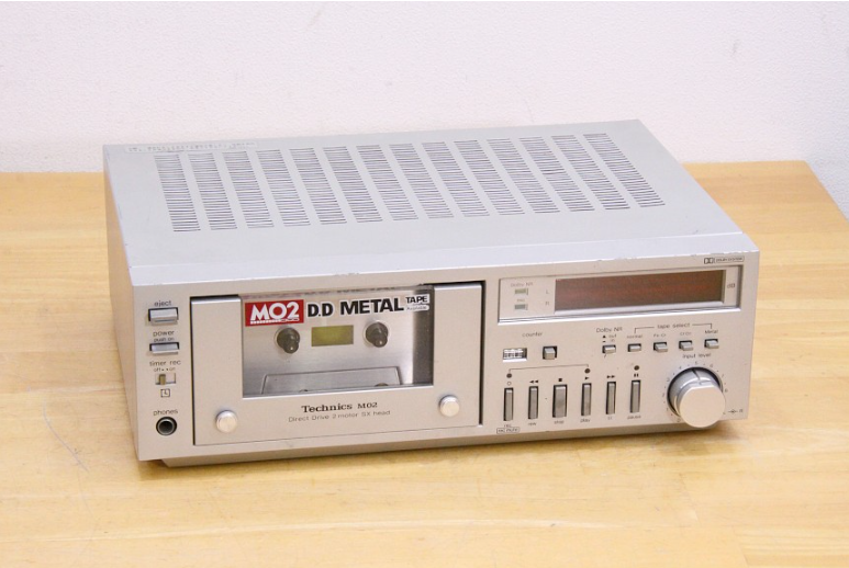 Technics テクニクス RS-M02 ステレオカセットデッキ JUNK Technics RS-M02 Cassette Deck with translation 1979