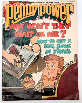 Penny Power Consumer Reports Publication For Young People 1984 Issue