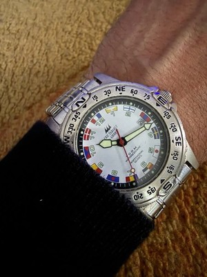 Marine Uhr ''Eric Tabarly'' von Amber (Yema Group)