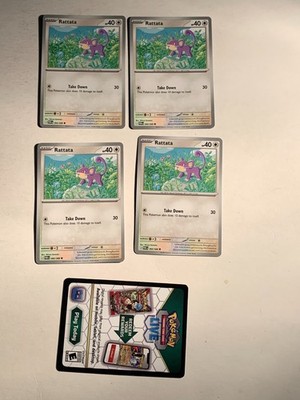 RATTATA  060/088 Pokemon Mega Evolutions PERFECT ORDER + Code Card NM/M