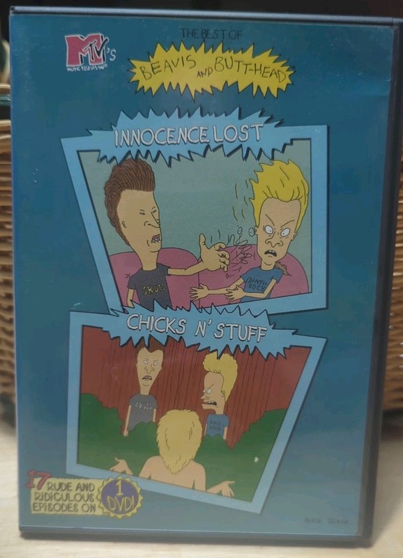 MTV's The Best of Beavis and Butthead: Innocence Lost/Chicks N' Stuff (DVD, 2002