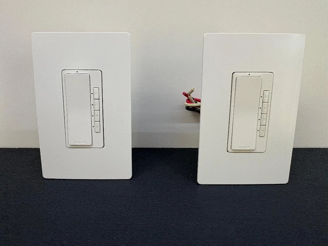 Legrand radiant Countdown Timer with wall plate. (2 pack)