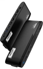 WAVLINK DisplayLink Docking Station 100w Dual Monitor 5K DisplayPort 14-in-1 NEW
