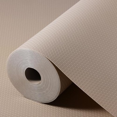 Shelf Liners for Kitchen Cabinets Non Adhesive Drawer Liner 11.8''W x 59''L Beige