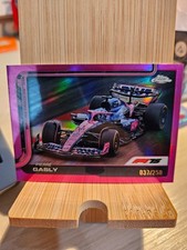 2025 TOPPS Chrome F1, Pierre Gasly car, Pink 037/250, card 88, BWT ALPINE
