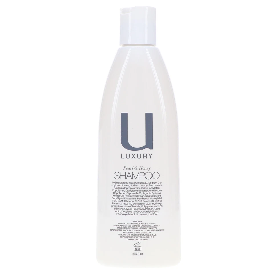 Шампунь UNITED Hair U Luxury Pearl and Honey 8,5 унции - Изображение 4 из 4