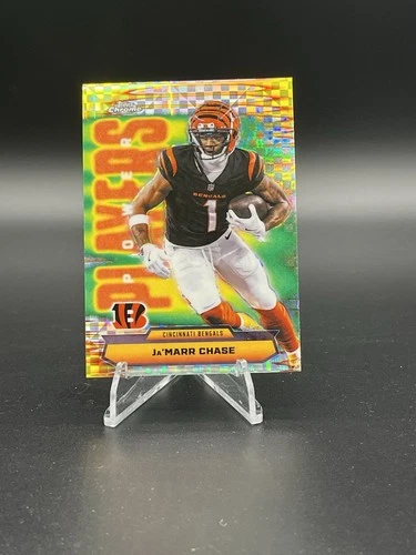 2025 Topps Chrome - Power Players Ja'Marr Chase #PP-21 X-Fractor