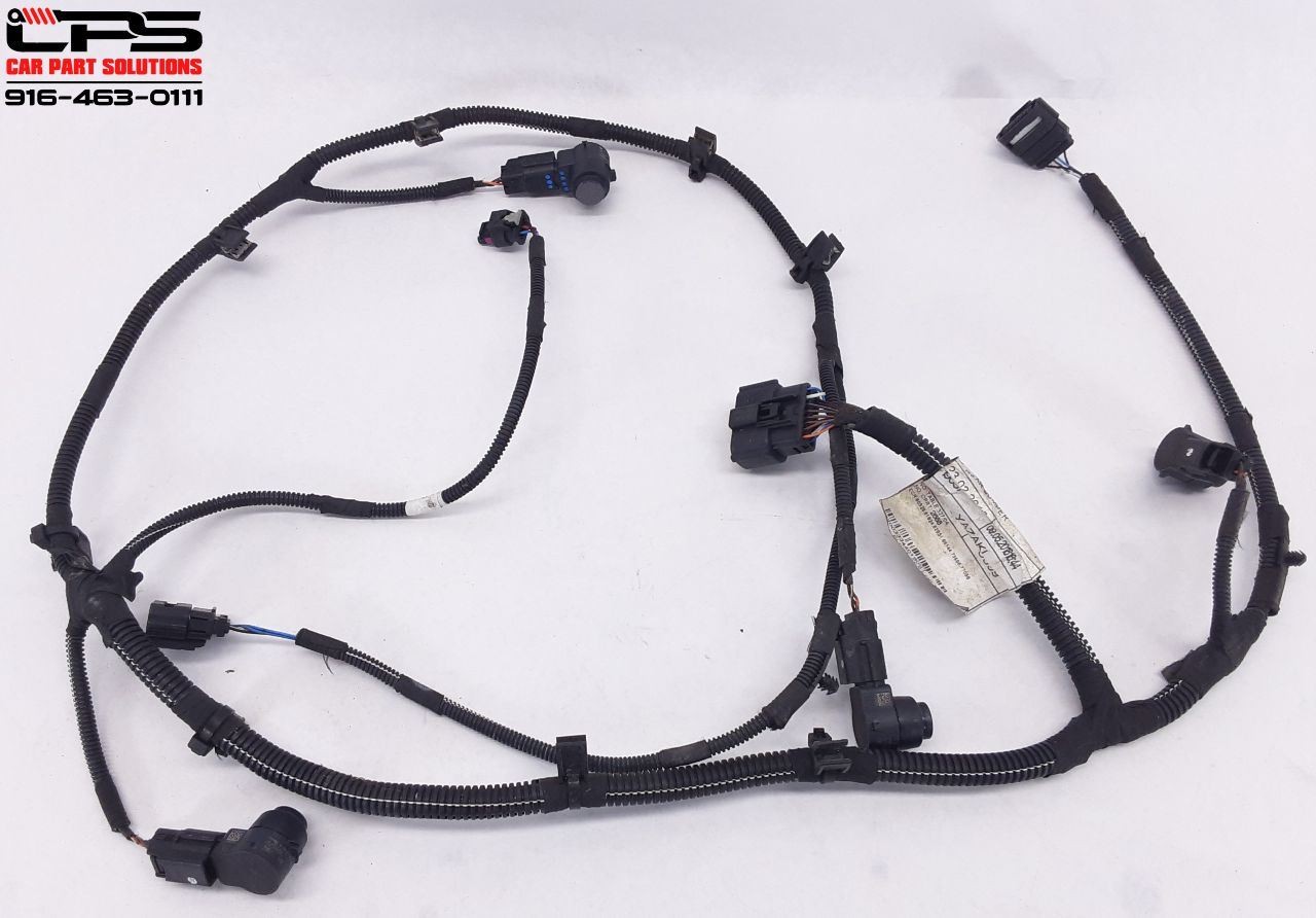17-20 Maserati Levante Rear Bumper Wire Harness With Parking Sensors 06700333440