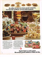 ADVERTISEMENT 1973 LA VACHE QUI RIT APERIT-CUBE