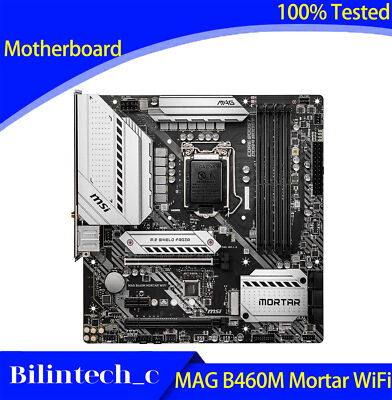 FOR MSI MAG B460M MORTAR WIFI Motherboard Supports 10400/10400F