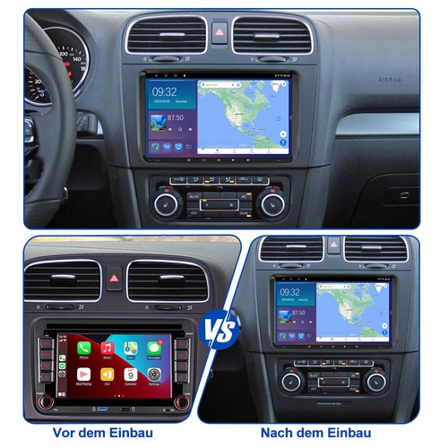 9'' For VW Bora 2006-2015 Car Radio Stereo Head Unit CarPlay Android Auto GPS BT - Picture 19 of 20