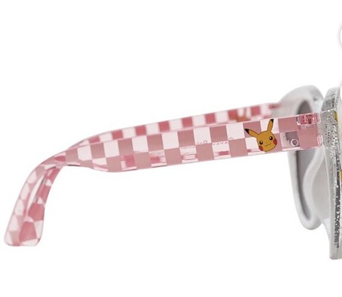 Gafas de sol Pokemon Pikachu Cateye blancas 100 % protección UV NUEVAS niños - Imagen 6 de 7