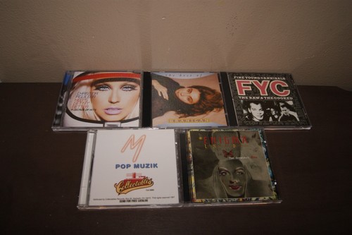 Lot 5 Pop Rock CDS FYC Musik Laura Brannigan Enigma Christina Aguilera (ToteG) - Picture 2 of 4
