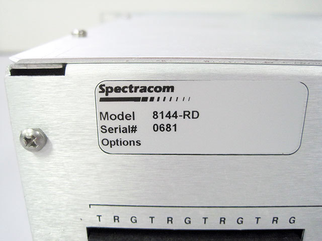SPECTRACOM 8144-RD CLOCK SELECTOR DISTRIBUTION AMP | eBay