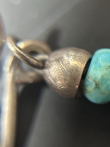 DTR 925 Sterling Silver Turquoise Necklace - Picture 11 of 14
