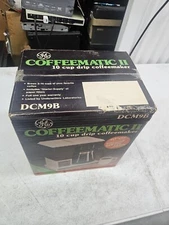 General Electric Coffeematic II DCM9B Coffee Maker 10 Cup Automatic Drip Vintage