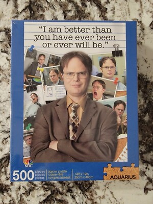 AQUARIUS The Office Dwight Schrute Puzzle (500 Piece Jigsaw Puzzle)  B4