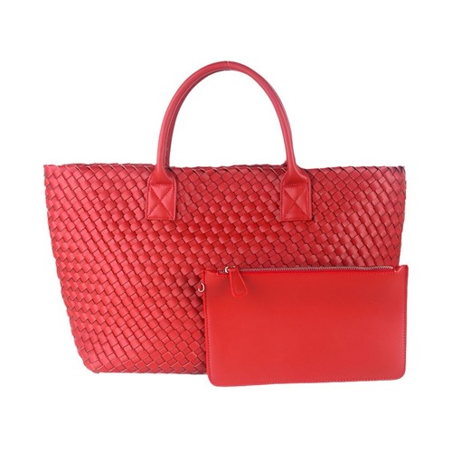 Oversized Woven Tote Bag for School Travel Work With pouch - Picture 6 of 37
