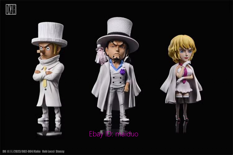 ワンピース OTWORKS ステューシー ルッチ ガレージキット スタチュー Rob Lucci Kaku Stussy Resin DK Studio One Piece Collectibles 9cm