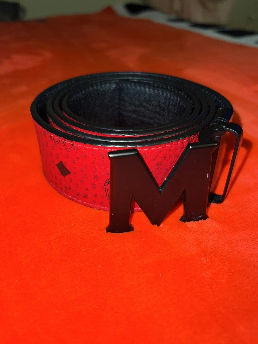 red mcm belt