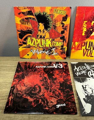 Various Artists - AZ Punk.Comp - Vol 1-4 - CD Bundle - 2002