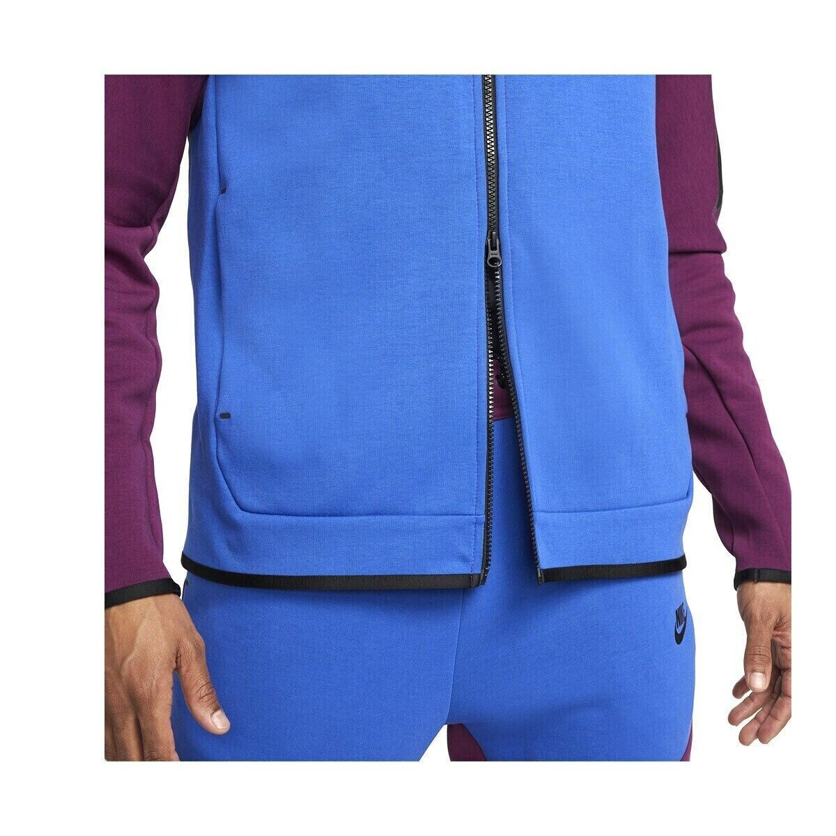 Sportswear Tech Fleece Full-Zip Hoodie Sangria Game Royal CU4489