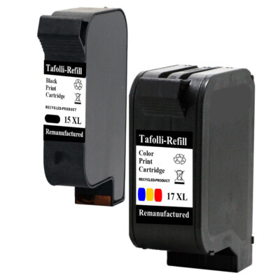 Für HP 15 & 17 Druckerpatrone Sparset für Deskjet 840 840C
