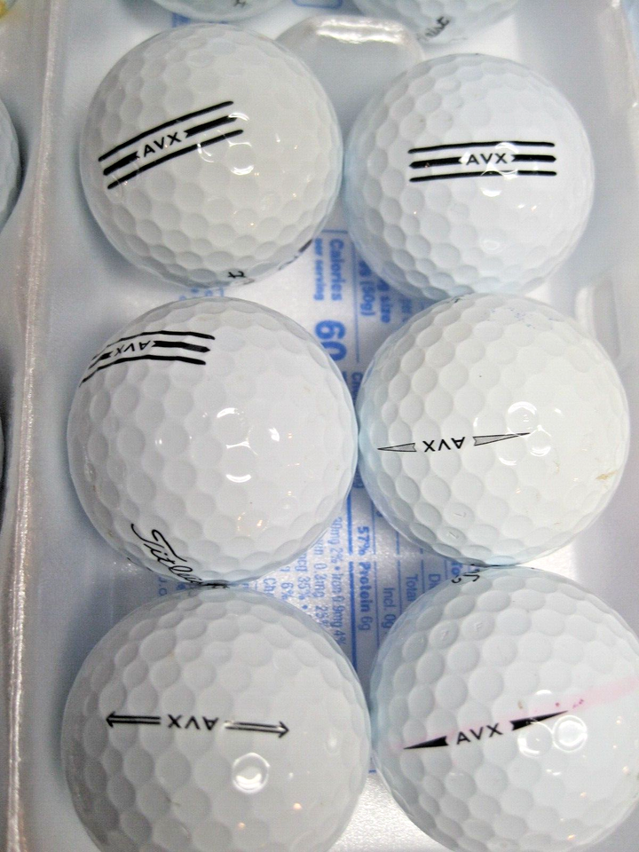 36 TITLEIST AVX (5AAAAA) MINT CONDITION RECYCLED GOLF BALLS eBay