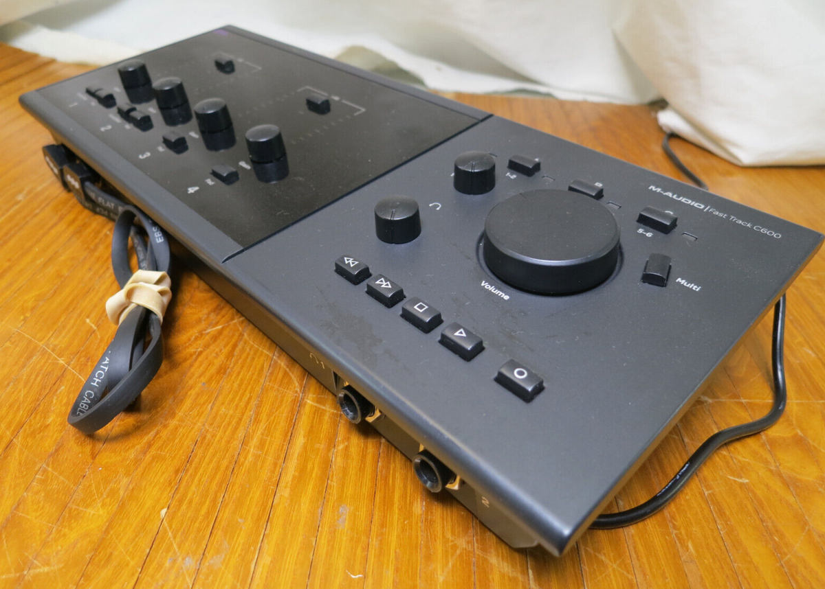 M-AUDIO Fast Track C600 6x8 Interface with M-Powered ProTools 9 | eBay