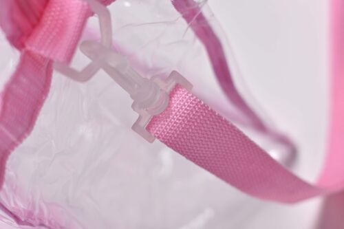 Clear Lunch Bag Stadium Approved Lunch Box with Adjustable Strap for Work Travel - Foto 4 di 5