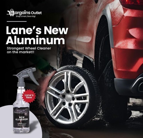 Lane's New Aluminum Tire Rim Cleaner Spray for Cars, Trucks, SUVs & Motorcycles - Picture 21 of 72