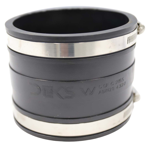 Deks 6006 Rubber Jenco Joiner Flexible Coupling DN100(105mm-112mm) PVC ...