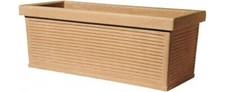 Telcom Vasi a cassetta Millerighe 93x42x37 cm resina impruneta arredo giardino