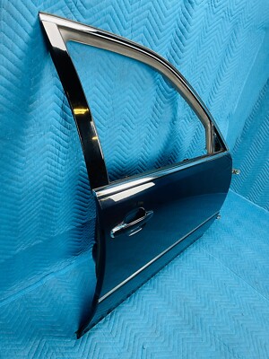 Lexus LS430 Front Passenger Door w/Moldings Dark Blue:8P8 2001