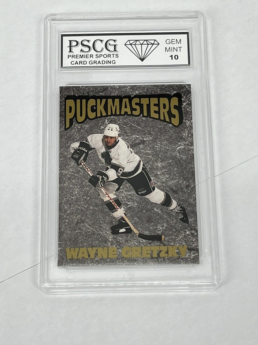 Wayne Gretzky Puckmasters Hockey Card Kings PSCG 10 GEM MINT | eBay